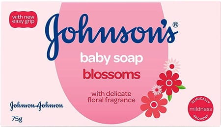 Johnson'S Baby Soap Blossoms - 75g With New Easy Grip Shape