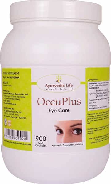 Al-Ayurvedic Life Occu Plus- 900 Capsules Pack Of 5