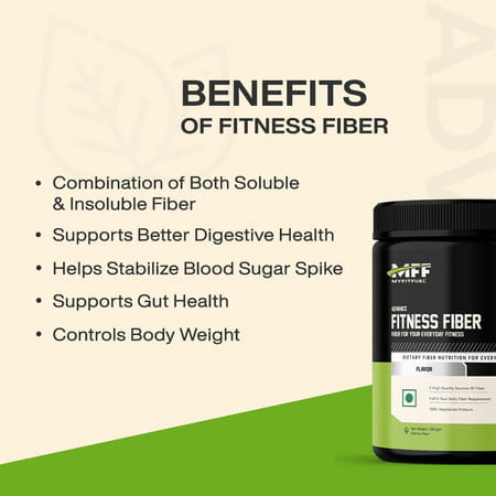 Myfitfuel Fitness Fiber | Unflavored | 250Gm