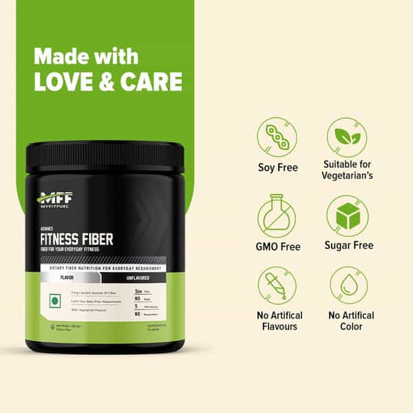 Myfitfuel Fitness Fiber | Unflavored | 250Gm