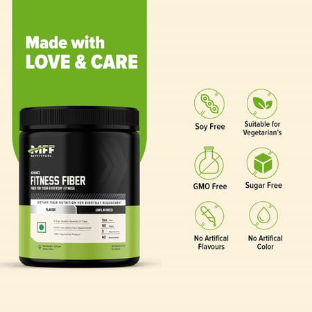 Myfitfuel Fitness Fiber | Unflavored | 250gm