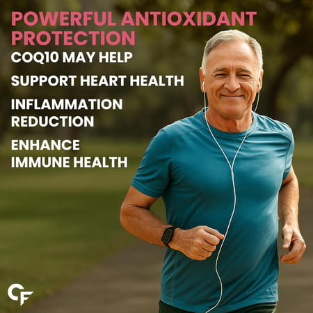 Carbamide Forte Coenzyme Q10 (Coq10) 200mg With Piperine 5mg 60 Capsules