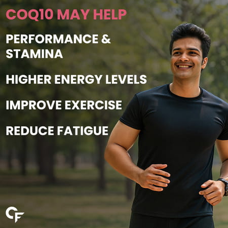 Carbamide Forte Coenzyme Q10 (Coq10) 200mg With Piperine 5mg 60 Capsules