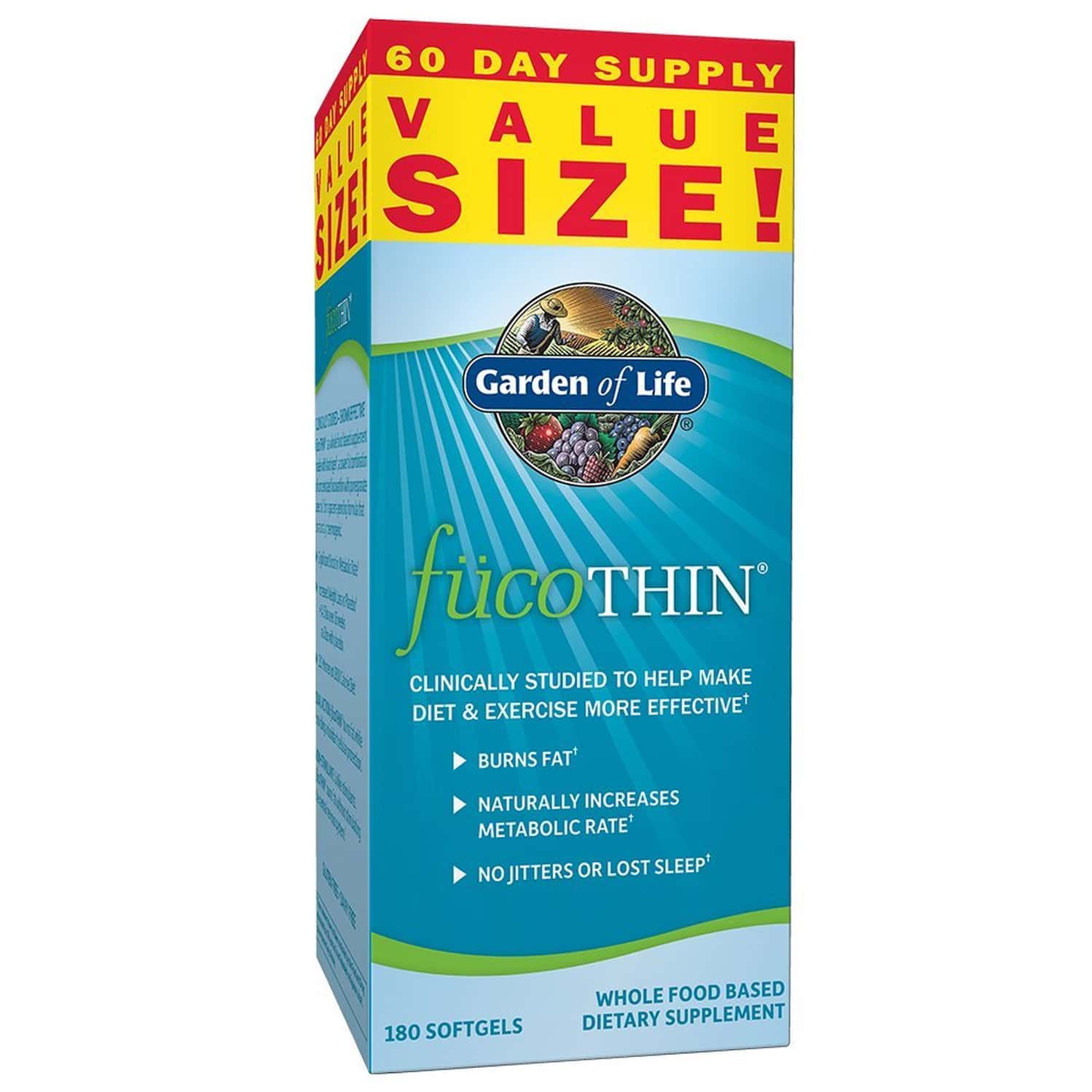 Garden Of Life Fucoxanthin Supplements | 180 Count