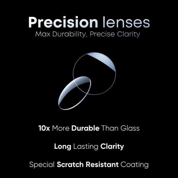 Klar Eye Rectangle Rimless Power Reading Glasses Men And Women Powers +1 To +3.50+1.75 Power Blue