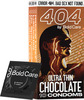 404 By Bold Care Ultra Thin Chocolate Flavor Condoms 60 Microns Disposable Pouches 10S