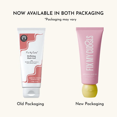 Fix My Curls Defining Hair Gel For Curly & Wavy Hair - 50g