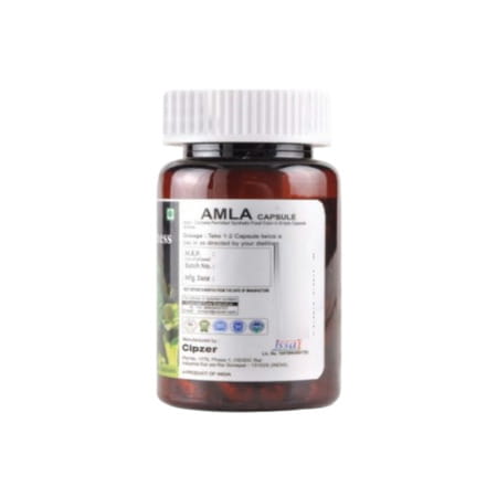 Cipzer Amla Capsule | Works Wonders On Your Immunity(Pack Of 1) -60 Capsules