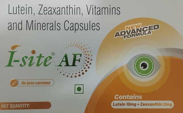 I Site Af Strip Of 10 Capsules
