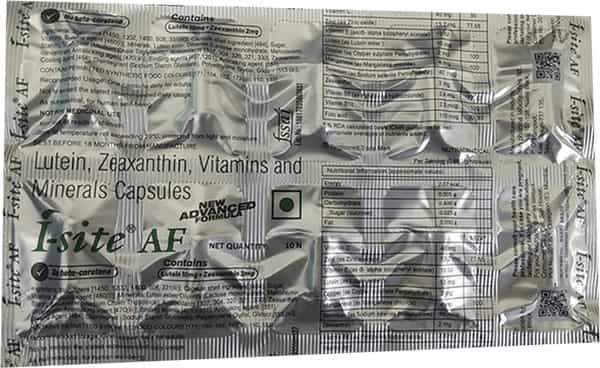 I Site Af Strip Of 10 Capsules