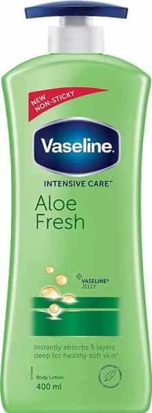 Vaseline Intensive Care Aloe Fresh Body Lotion Bottle Of 400 Ml