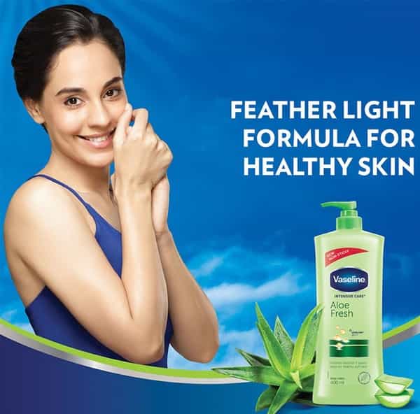 Vaseline Intensive Care Aloe Fresh Body Lotion Bottle Of 400 Ml