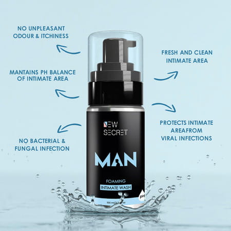 Newsecret Man Foaming Intimate Wash