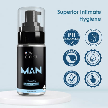 Newsecret Man Foaming Intimate Wash