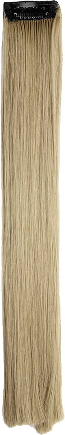 Streak Street Wood Brown Straight Clip-On Strands
