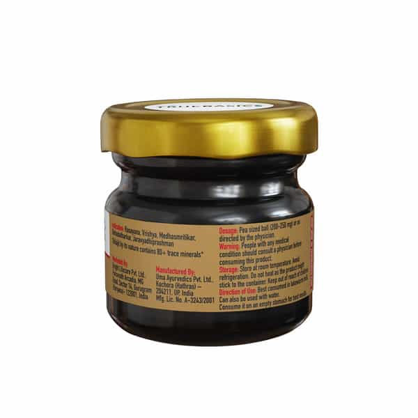 Truebasics Shilajit Resin | With 80+ Trace Minerals | For Immunity | 10 G