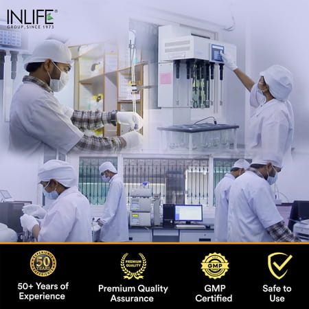 Inlife Resveratrol Supplements | 750 Mg Antioxidant Formulas | Skin | Heart Health - 60 Veg Capsule