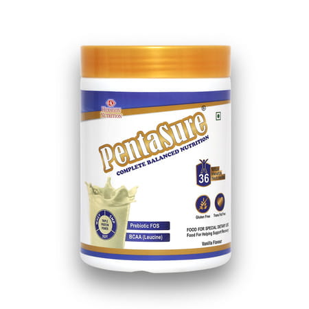 Pentasure Complete Balanced Nutrition Vanilla Flvour Jar 400 Gm