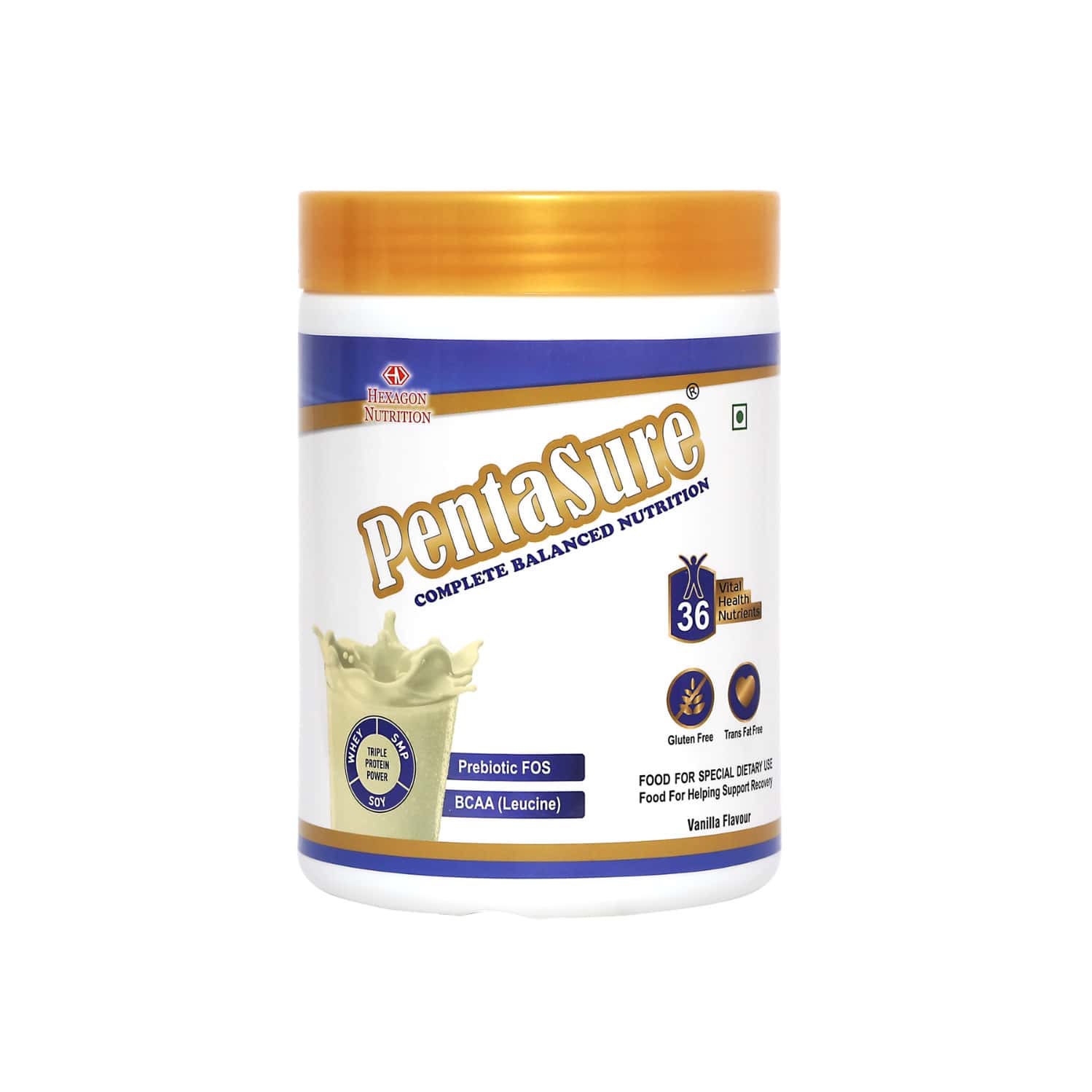 Pentasure Complete Balanced Nutrition Vanilla Flvour Jar 400 Gm