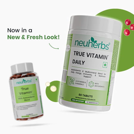 Neuherbs True Vitamin 60 Tablets