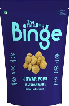 The Healthy Binge | Baked Chips |Jowar Pops | 0% Cholesterol | Pack Of 7