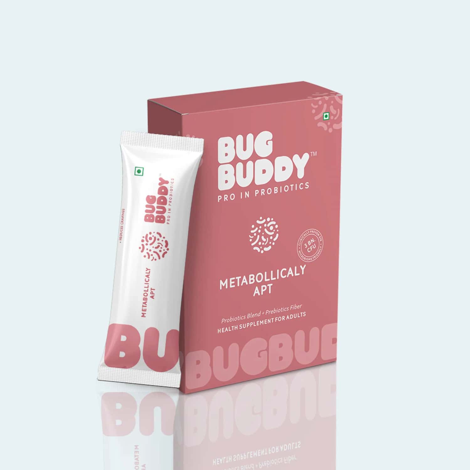 Bug Buddy Metabolically Apt | Supports Metabolism & Reduces Cravings | 15 Days Pack