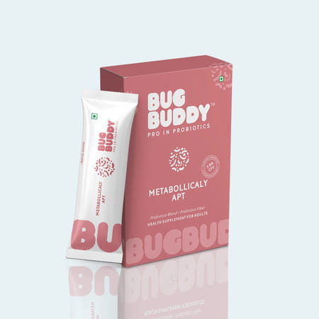 Bug Buddy Metabolically Apt | Supports Metabolism & Reduces Cravings | 15 Days Pack