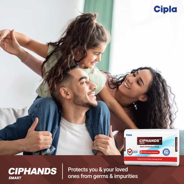 Ciphands Smart-Germ Protection Soap-75Gm (Pack Of 10)