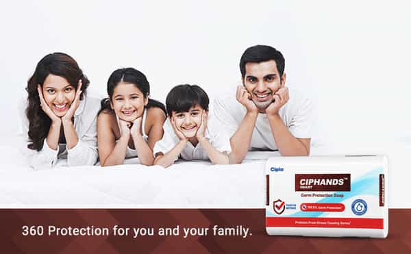 Ciphands Smart-Germ Protection Soap-75Gm (Pack Of 10)