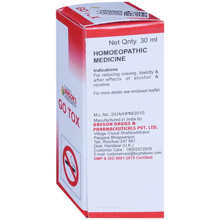 Baksons Homoeopathy Go Tox Drops 30 Ml