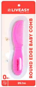 Liveasy Baby Care Baby Comb - Pink