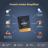 Nutrabay Gold Vital Whey Protein For Beginners | 20.4G Protein - 1Kg | Belgian Chocolate