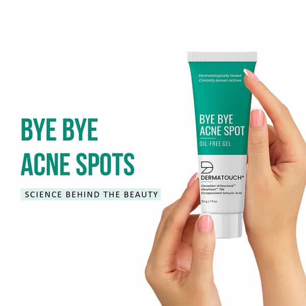Dermatouch Bye Bye Acne Spot Oil Free Gel For Acne (All Skin) - 30G