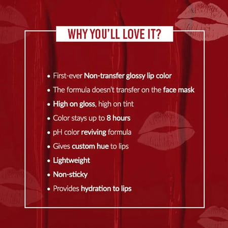 Colorbar Sexy Kiss Proof Gel Lipcolor- Classy