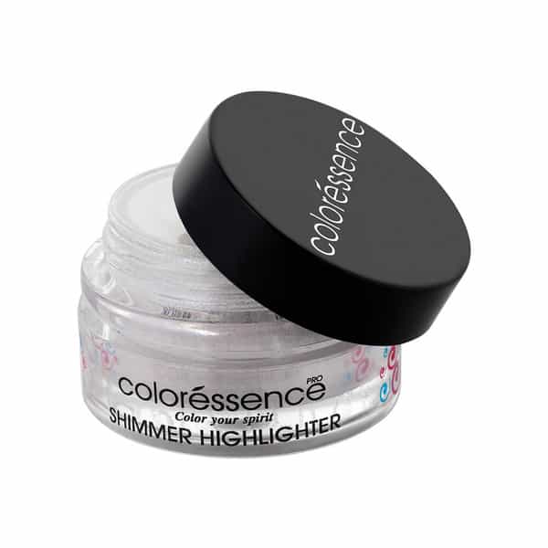 Coloressence Shimmer Highlighter Multi-Purpose Intense Pigment Eye Makeup Formula - Silver | 3Gm