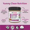 Jus Amazin Crunchy Almond Butter With Flaxseeds-200G|Clean Nutrition |90% Almonds|No Refined Sugar