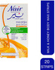 Nair Milk & Honey Body Cws X20wax Strips