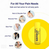 Sensur Ayurvedic Fast Pain Relief Spray - 100Ml + 7Ml (Pack Of 3) | Safe For Men Women & Kids | 100%