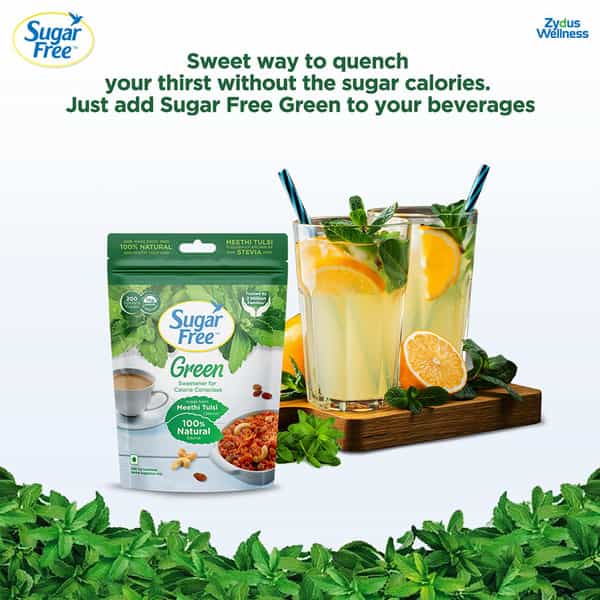 Sugar Free Green Sweetener Powder Packet Of 200 G