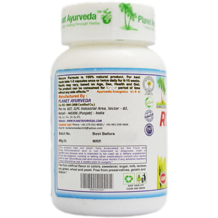 Planet Ayurveda Rencure Formula - 60 Capsules