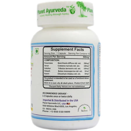 Planet Ayurveda Rencure Formula - 60 Capsules