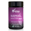 Wishnew Wellness Sleepease 30 Veg Capsules Advanced Sleep Formula L-Theanine | Melatonin | Valerian