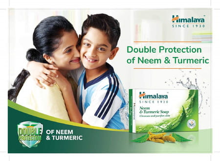 Himalaya Neem & Turmeric Soap | Cleanses And Purifies Skin | 125 Gm | Buy 3 Get 1 Free