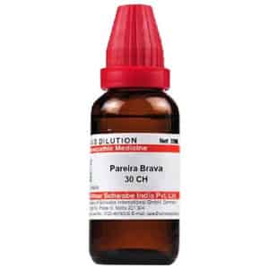 Dr. Willmar Schwabe India Pareira Brava Dilution 30 Ch 30 Ml