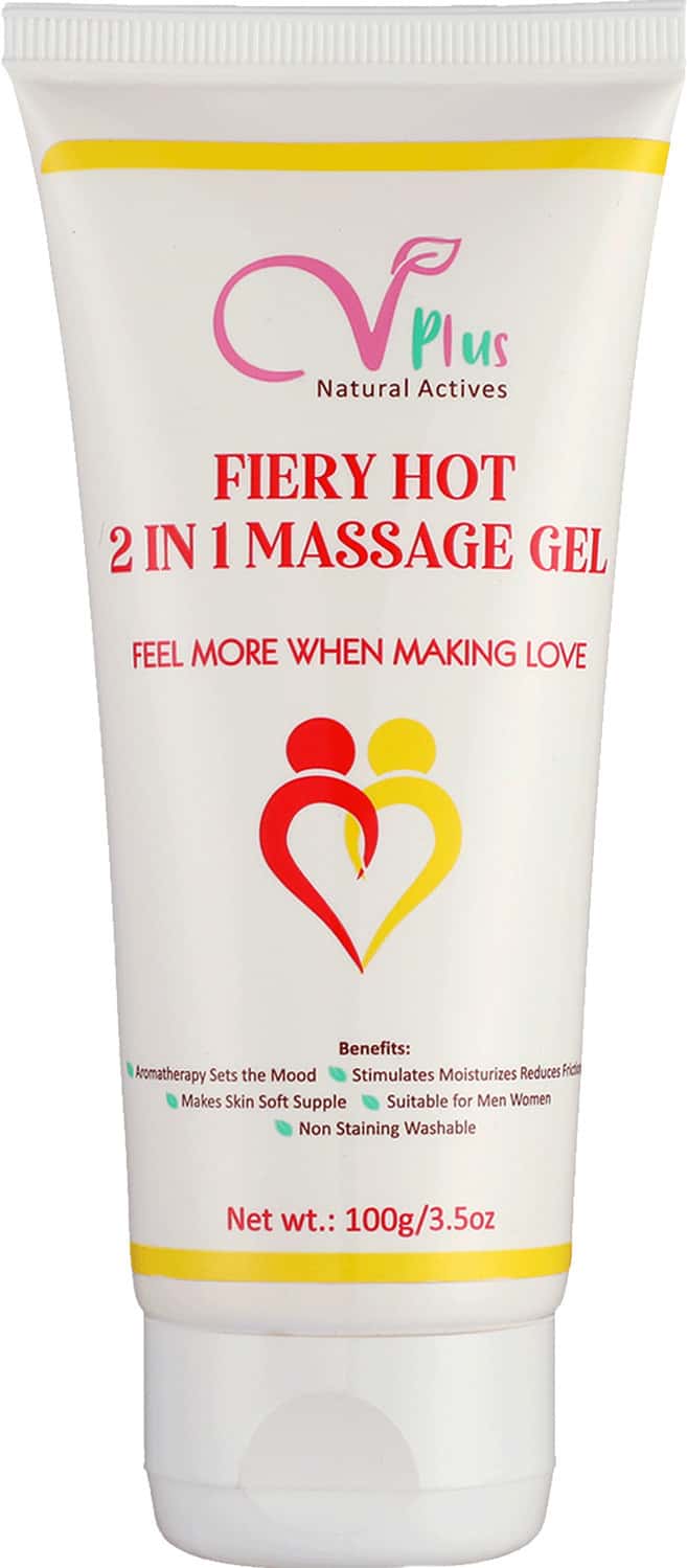 Vigini Hot 2 In 1 Sensual Lubricant Lubricating Lube Long Lasting Time Performance Booster Gel 100ml