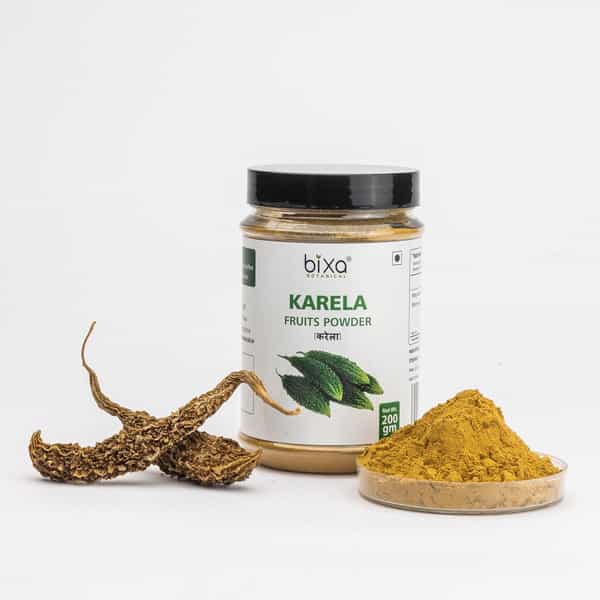Bixa Botanical Karela Powder, Ayurvedic Herb For Blood Sugar Control & Improves Liver Function(200G)