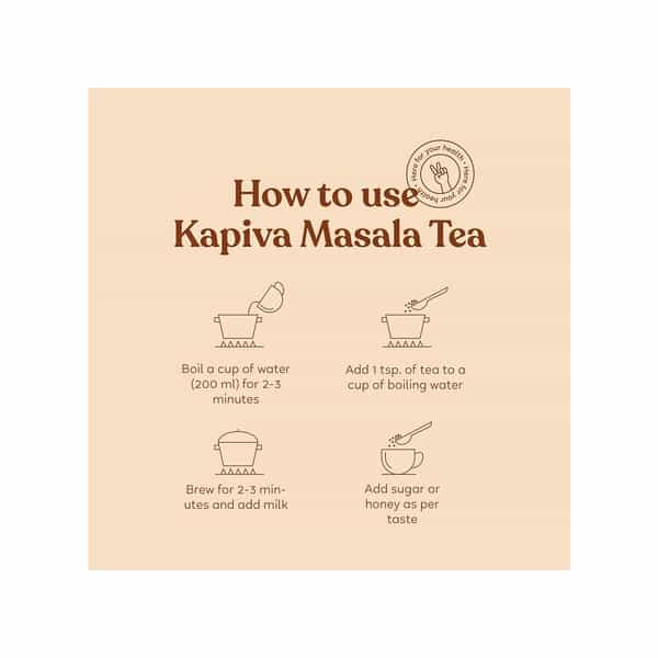 Kapiva Masala Tea - 100Gm