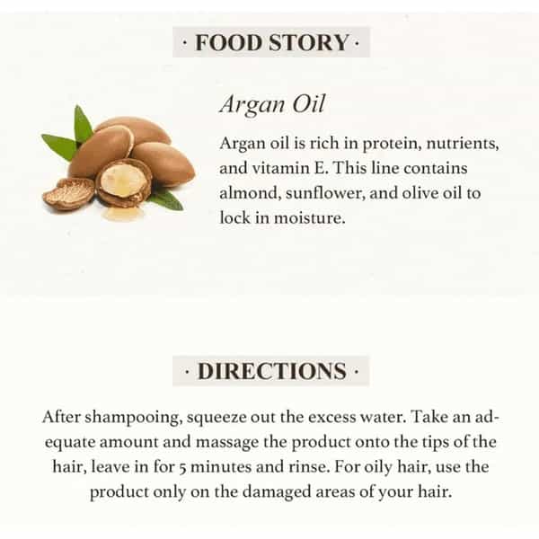 Skinfood Argan Oil Silk Plus Hair Mask Pack - 200G