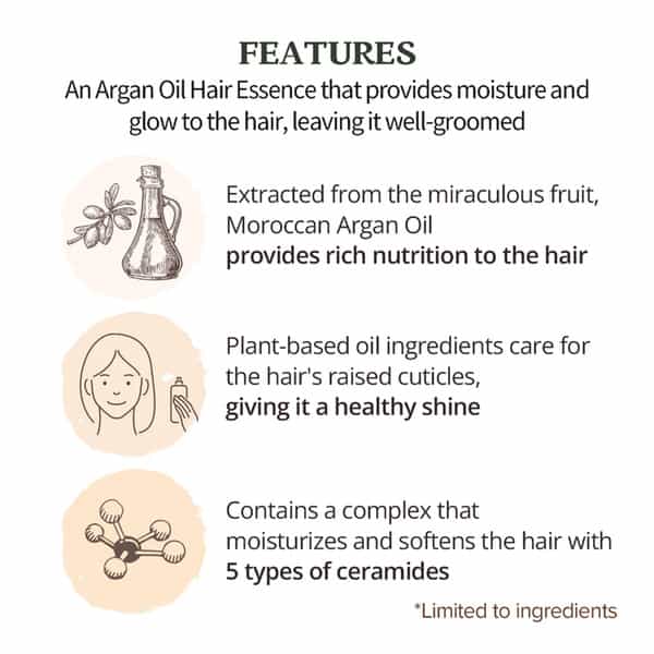 Skinfood Argan Oil Silk Plus Hair Mask Pack - 200G
