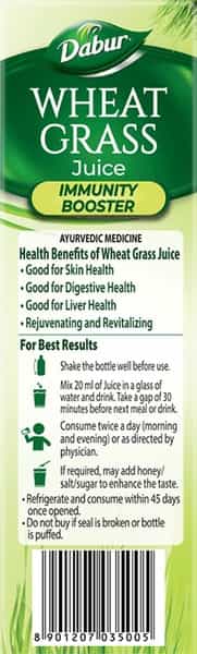 Dabur Wheatgrass Juice - 500Ml